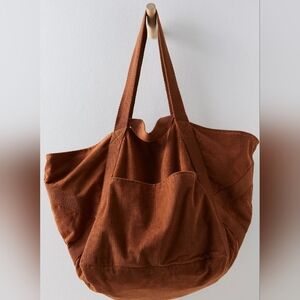 Free People Brown Tote Bag
